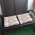 Almofada Futton Turco 42x42cm Wendy Azul