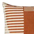 Almofada Geométrica 50x30cm Terracota Speciatta