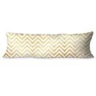 Almofada Gigante Chevron Amarelo Premium Único