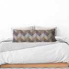 Almofada Gigante Chevron Moderno Único
