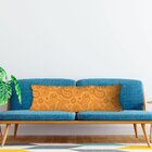 Almofada Gigante Elementos Amarelo Único