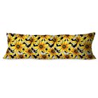 Almofada Gigante Girassol Com Chevron Único