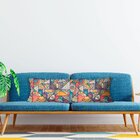 Almofada Gigante Mosaico Mandalas Coloridas Único