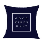 Almofada Good Vibes Azul