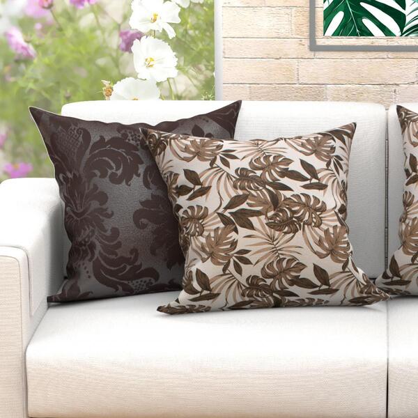 Almofada Grande Decorativa 60cm X 60cm 2 Unidades Com Refil D