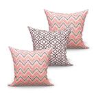 Almofada Grande Decorativa Composê Kit 3 Unidades 60cm X 60cm