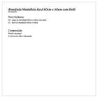 Almofada Grande Lisa Azul Clássica 60cm X 60cm Com Refil De S