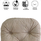 Almofada Impermeável P/ Poltrona Cadeira De Área E Jardim