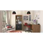 Almofada Impressão Digital Abstrato Vermelho 20x40cm