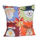 Almofada Impressão Digital Personagens Natal Colorido 42x42cm