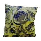 Almofada Impressão Digital Rosas Amarelo 42x42cm Uniart