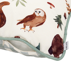 Almofada Infantil Quadrada Tecido Bege 12x43x43cm