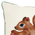 Almofada Infantil Quadrada Tecido Verde 12x43x43cm