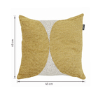 Almofada Jacquard Nord 45x45cm Bege