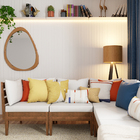 Almofada Jacquard Nord 45x45cm Bege