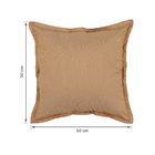 Almofada Jacquard Shine 50x50cm Terracota