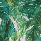 Almofada Jardim Poliéster Acqua Folhas 60x60cm Verde