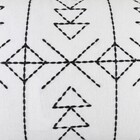 Almofada Karan Preto e Branco 30x50cm Inspire