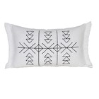 Almofada Karan Preto e Branco 30x50cm Inspire