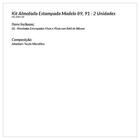 Almofada Laranja Estampada Geométrica 2 Unidades 45cm X 45cm