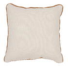 Almofada Leaf Chocolate 45x45cm