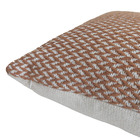 Almofada Leaf Chocolate 45x45cm