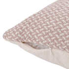 Almofada Leaf Rosa Seco 45x45cm