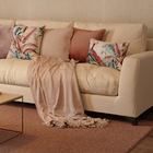 Almofada Leaf Rosa Seco 45x45cm