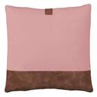 Almofada Leme Rosê E Marrom 50x50