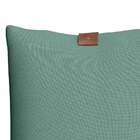 Almofada Leme Verde Sage E Marrom 55x35
