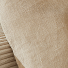 Almofada Square Lenaya Linho Bege 45x45cm