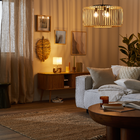 Almofada Square Lenaya Linho Bege 45x45cm