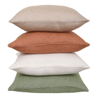 Almofada Square Lenaya Linho Branco 45x45cm