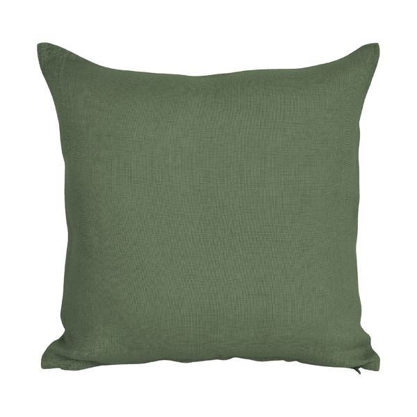 Almofada Quadrado Lenaya Linho Verde 45x45cm