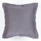 Almofada Lina 60x60  Cinza Escuro