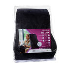 Almofada Lombar Big Viscoelástica Preta Theva