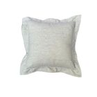 Almofada Quadrado Lounge Jacquard Bege 55x55