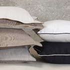 Almofada Quadrado Lounge Jacquard Bege 55x55