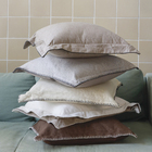 Almofada Quadrado Lounge Jacquard Bege 55x55