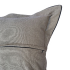 Almofada Quadrado Lounge Jacquard Bege 55x55