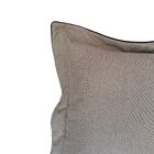 Almofada Quadrado Lounge Jacquard Bege 55x55