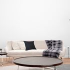 Almofada Quadrado Lounge Jacquard Preto 55x55