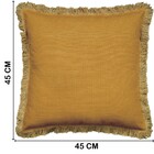 Almofada Lucile Amarelo 45x45cm Inspire