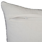 Almofada Manesh Preto e Branco 45x45cm Inspire