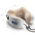 Almofada Massageador Pescoço Massagem Bateria Usb Relaxante I