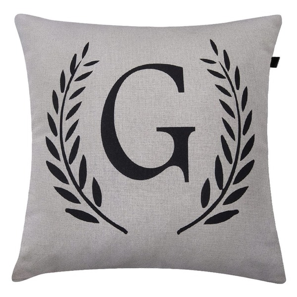 Almofada Mescla G 40x40cm Preto - Somente Capa