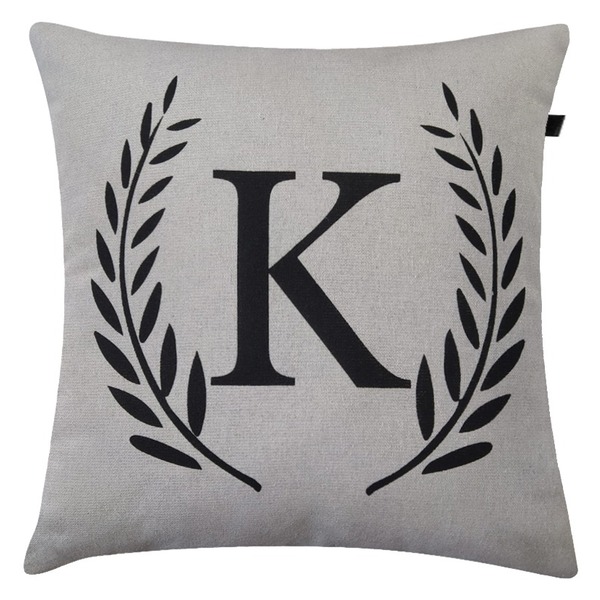 Almofada Mescla K 40x40cm Preto - Capa Com Enchimento