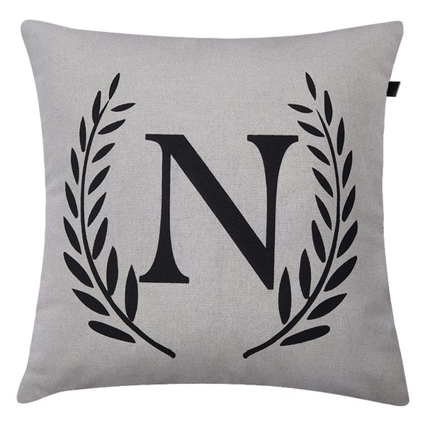 Almofada Mescla N 40x40cm Preto - Somente Capa