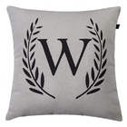 Almofada Mescla W 40x40cm Preto - Capa Com Enchimento