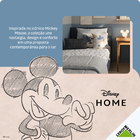 Almofada Mickey e Minnie 45x45cm Disney